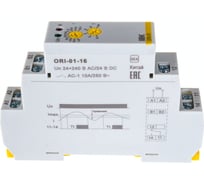 Реле тока IEK ORI 1,6-16А 24-240В AC/24В DC ORI-01-16