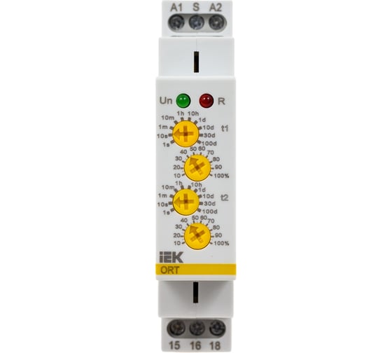 Циклическое реле IEK ORT 1 контакт 230В AС ORT-S1-AC230V