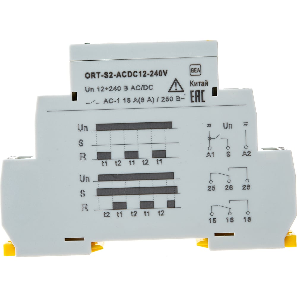 Реле времени iek ort инструкция Циклическое реле IEK ORT 2 контакта 12-240В AC/DC ORT-S2-ACDC12-240V - выгодная  - Товар на картинке можно купить.