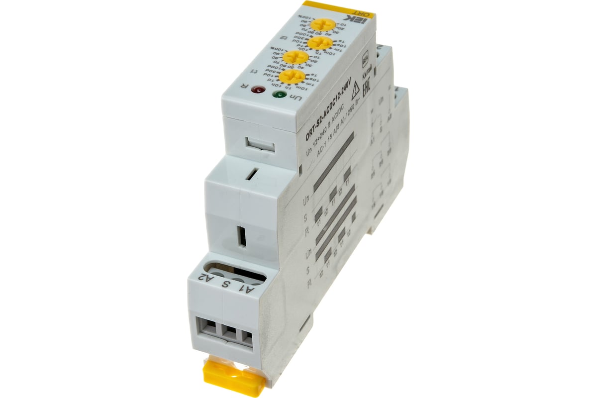 Реле циклическое ORT. 2 конт. 12-240 В AC/DC IEK арт. ORT-S2-ACDC12-240V купить 