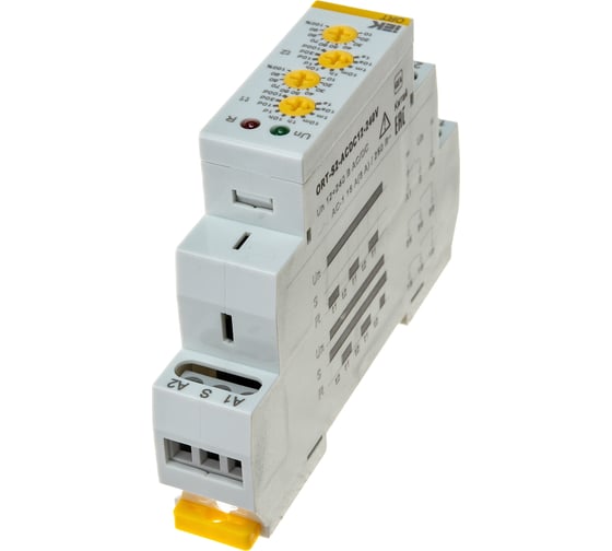 Циклическое реле IEK ORT 2 контакта 12-240В AC/DC ORT-S2-ACDC12-240V