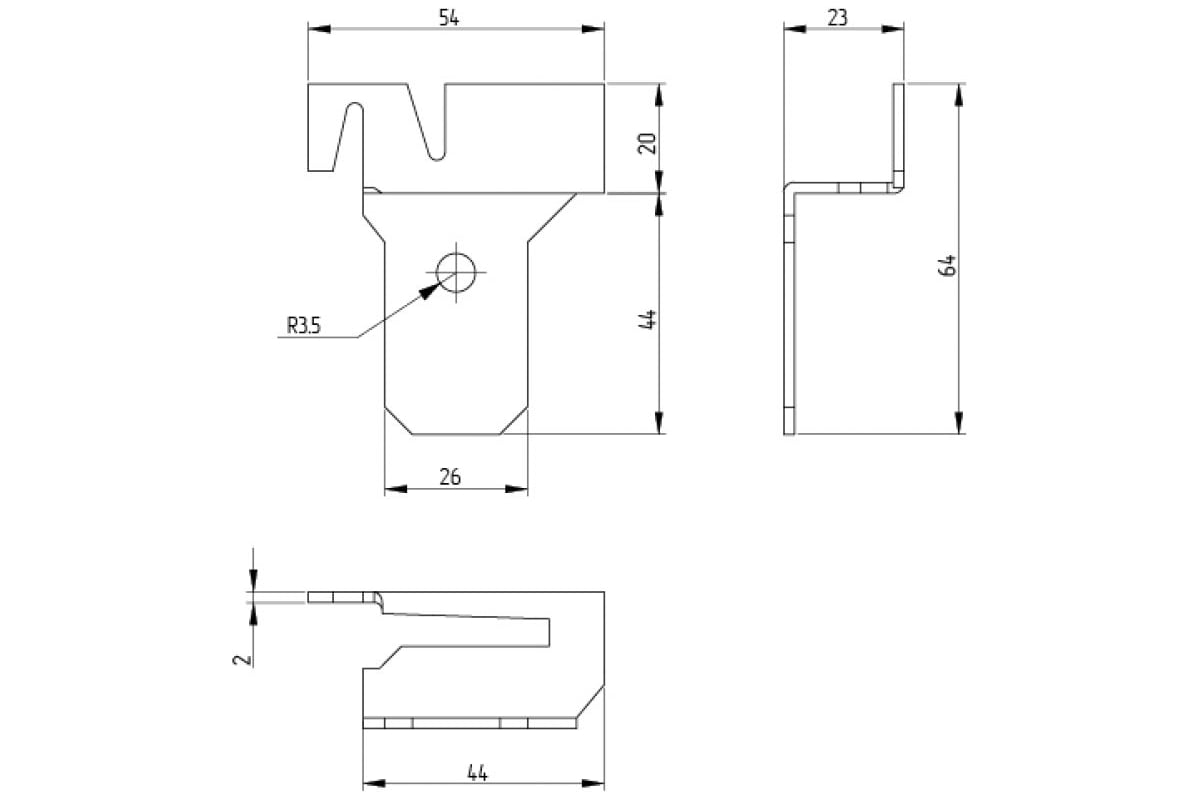 Держатель шин заземления EZETEK латунь, упаковка 5шт 90187/5 - выгодная ...
