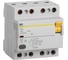 Устройство защитного отключения IEK ВД1-63S УЗО, 4Р, 50А, 100мА MDV12-4-050-100 1