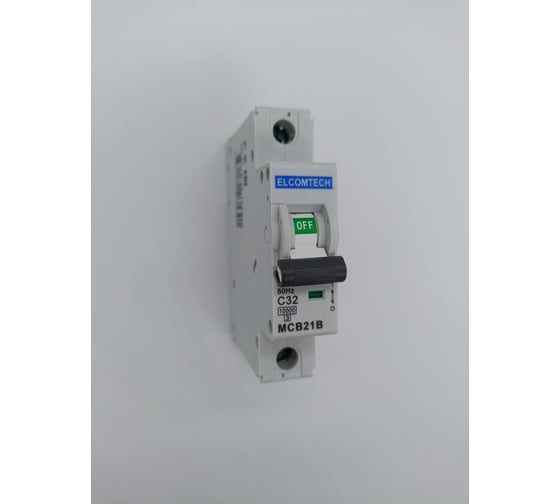 Автоматический выключатель ELCOMTECH MCB21B-10-1C32AC УТ-00026285