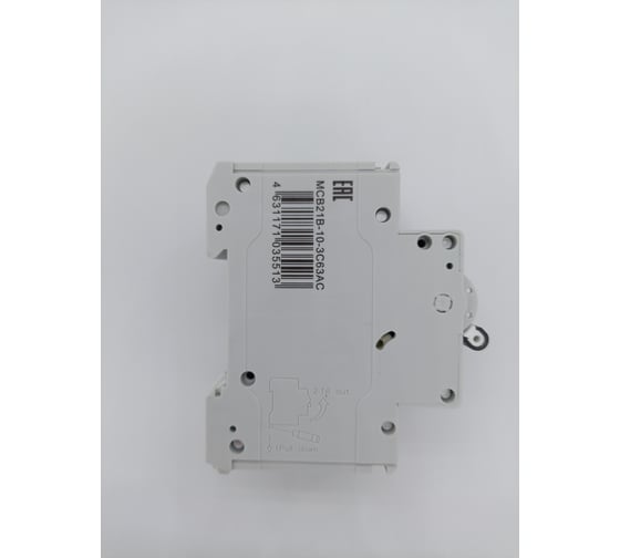 Автоматический выключатель ELCOMTECH MCB21B-10-3C63AC УТ-00026297