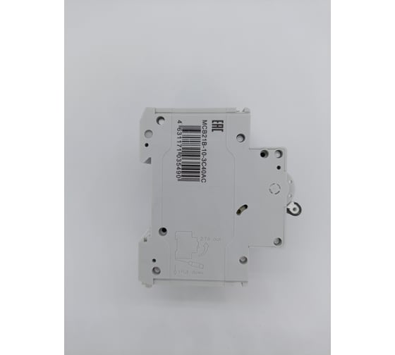 Автоматический выключатель ELCOMTECH MCB21B-10-3C40AC УТ-00026295