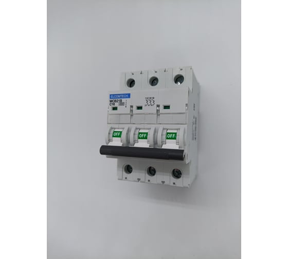 Автоматический выключатель ELCOMTECH MCB21B-4,5-3C16AC УТ-00026258