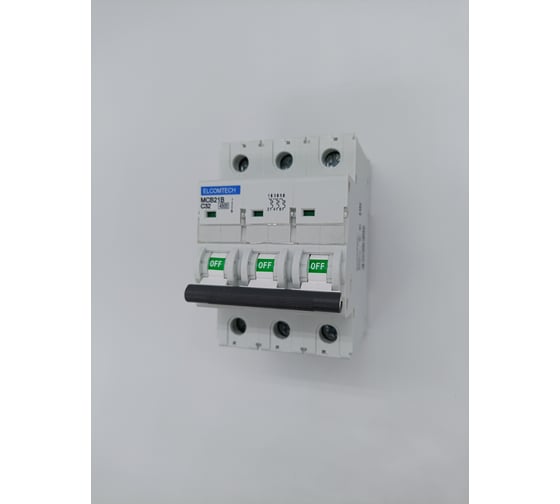 Автоматический выключатель ELCOMTECH MCB21B-4,5-3C32AC УТ-00026261