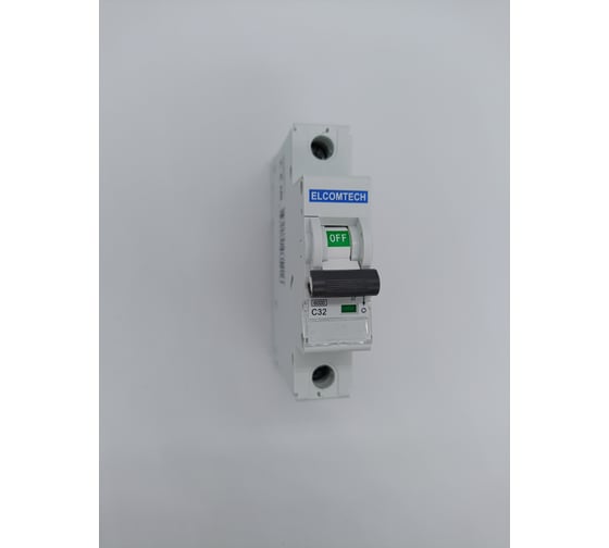 Автоматический выключатель ELCOMTECH MCB21B-6-1C32AC УТ-00026267