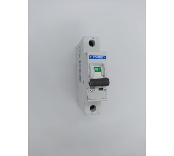 Автоматический выключатель ELCOMTECH MCB21B-6-1C25AC УТ-00026266