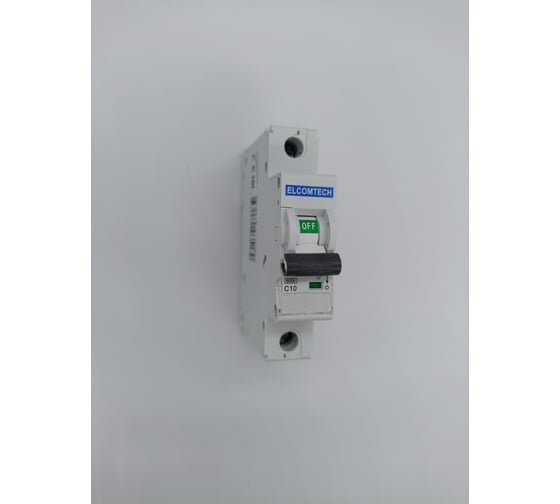 Автоматический выключатель ELCOMTECH MCB21B-6-1C10AC УТ-00026263