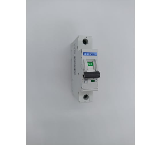 Автоматический выключатель ELCOMTECH MCB21B-6-1C10AC УТ-00026263