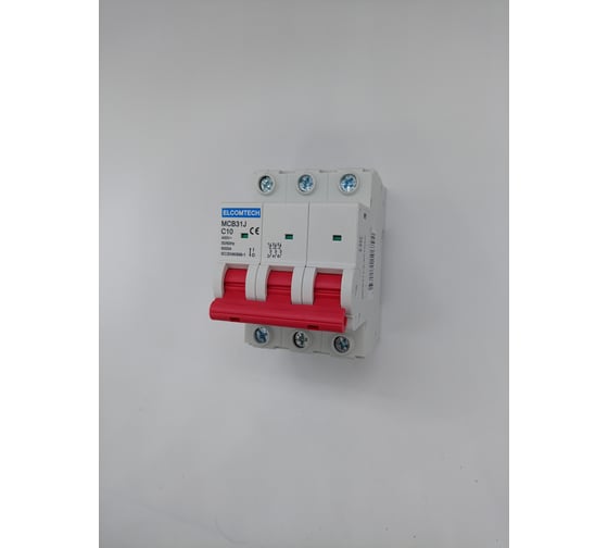 Автоматический выключатель ELCOMTECH MCB31J-6-3C10AC УТ-00026481