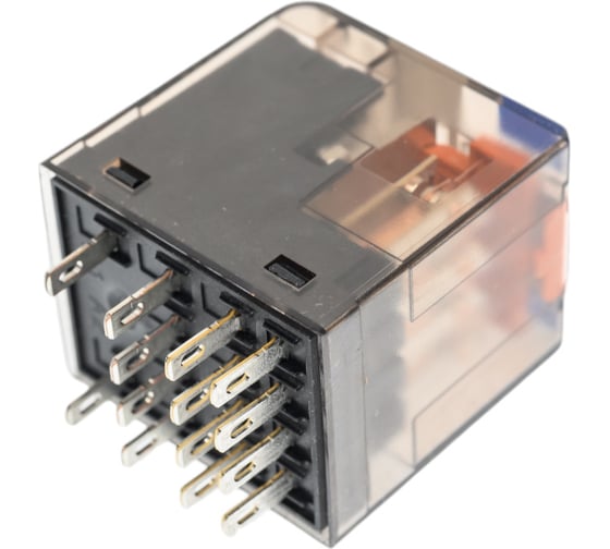 Промежуточное реле Schrack Technik PT, 4 переключающих контакта, 6А, 220VDC артикул Австрия PT570220