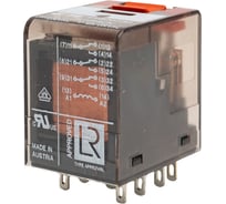 Промежуточное реле Schrack Technik PT, 3 переключающих контакта, 10А, 230VAC артикул Австрия PT370730