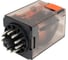 Многорежимное реле Schrack Technik МТ, 3 переключающих контакта, 11-пол, 10А, 12VDC артикул Австрия MT321012 2