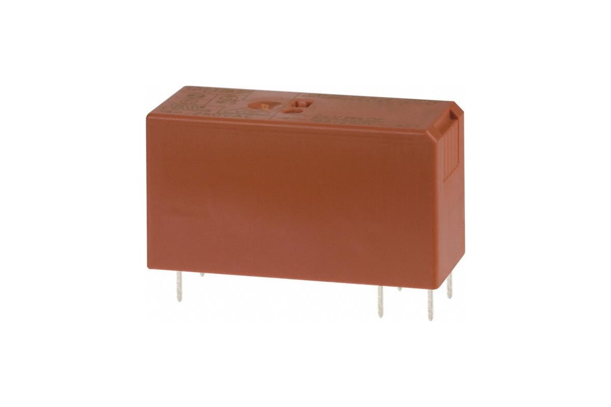 Реле силовое Schrack Technik PCB 1 НО контакт, 16A, 24V DC, 5mm артикул ...