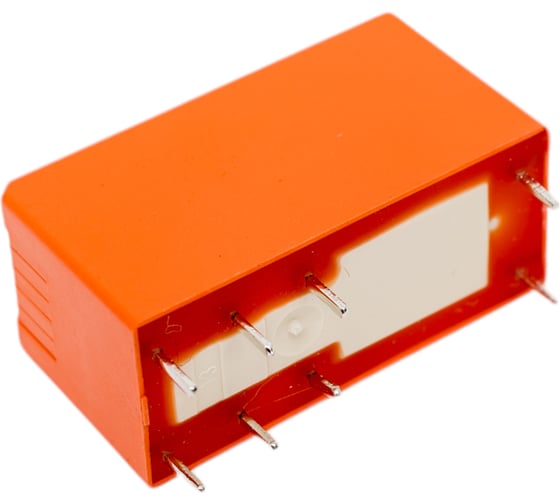 Реле силовое Schrack Technik PCB 2 перекл. конт, 8A, 12V DC, 5mm артикул Австрия RT424012