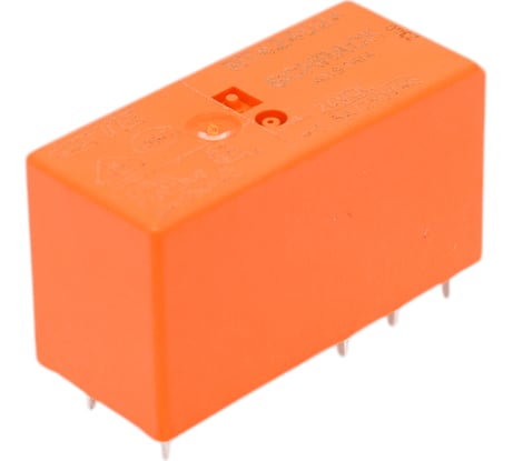 Реле силовое Schrack Technik PCB 2 перекл. конт, 8A, 24V DC, 5mm артикул Австрия RT424024