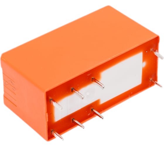 Реле силовое Schrack Technik PCB 2 перекл. конт, 8A, 24V DC, 5mm артикул Австрия RT424024