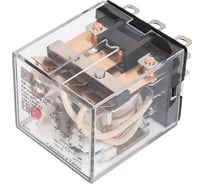 Промежуточное реле DEKraft 3 контакта с LED индикацией 10А 24В AC ПР-102 23929DEK