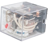 Промежуточное реле DEKraft 3 контакта с LED индикацией 10А 36В AC ПР-102 23930DEK