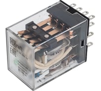 Промежуточное реле DEKraft 4 контакта с LED индикацией 3А 48В DC ПР-102 23808DEK