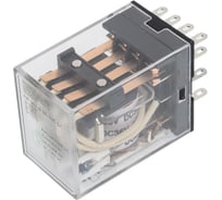 Промежуточное реле DEKraft 4 контакта с LED индикацией 3А 36В DC ПР-102 23806DEK