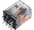 Промежуточное реле Dekraft ПР-102, 3 А, 110 В DC, 4 контакта, LED, TEST, 23811DEK 3
