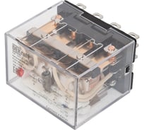 Промежуточное реле DEKraft 4 контакта с LED индикацией 10А 48В AC ПР-102 23947DEK