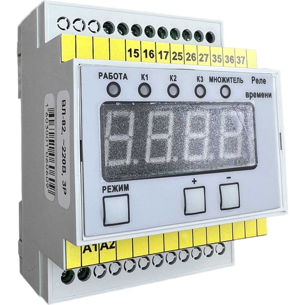 Реле времени циклическое Техносфера ВЛ-82, 220В, 3Р 1603001060609 ...