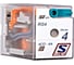 Реле Schrack Technik plug-in 14 pin 4 C/O 6A 110В DC,LED,PD, S-реле серия 4 артикул Австрия RS410MB0 1