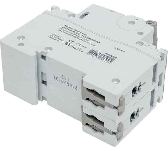 Автоматический выключатель EKF ВА 47-63N 2P 2А (C) 4,5 кА PROXIMA M634202C