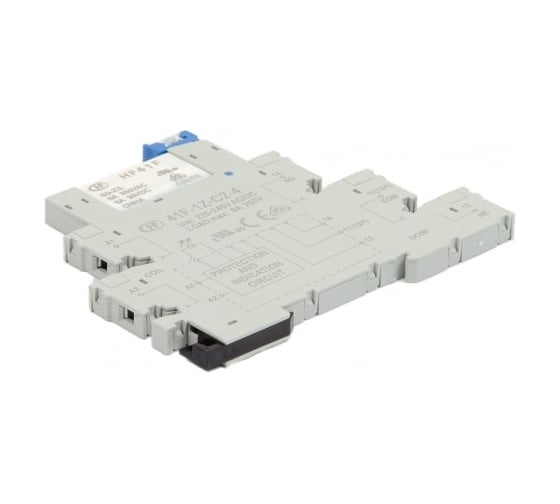 Комплект реле Доступная Автоматика 10шт; 1CO 6A; AgNi; питание 24В AC/DC, Hongfa HF41-24-DA-10