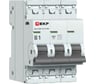 Автоматический выключатель EKF ВА 47-63N 3P 1А (В) 4,5 кА PROXIMA M634301B