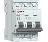 Автоматический выключатель EKF ВА 47-63N 3P 2А (B) 4,5 кА PROXIMA M634302B