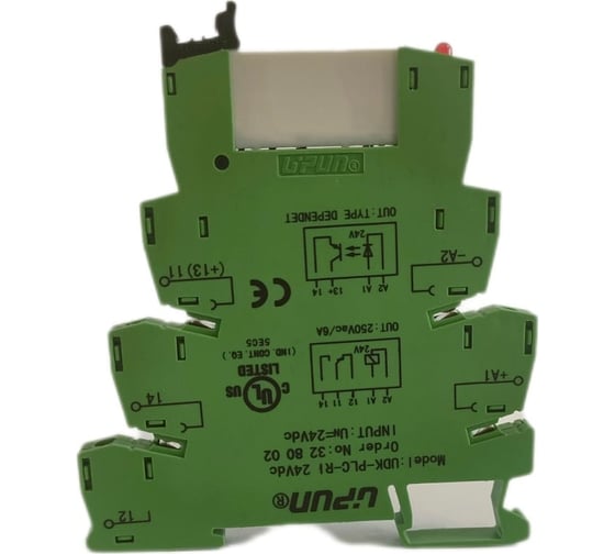 Модуль релейный UPUN UDK-PLC-RI 24Vac/dc 328003 1