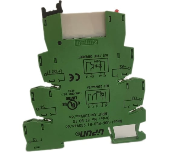 Модуль релейный UPUN UDK-PLC-RI 230Vac/dc 328010 1