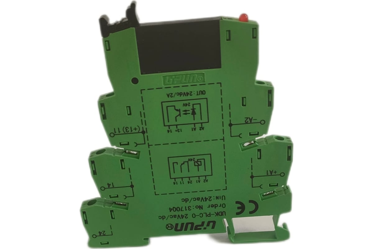 Модуль релейный UPUN UDK-PLC-O 24Vac/dc 317004