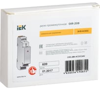 Промежуточное реле IEK OIR 3 контакта, 16А, 230В, AC OIR-316-AC230V