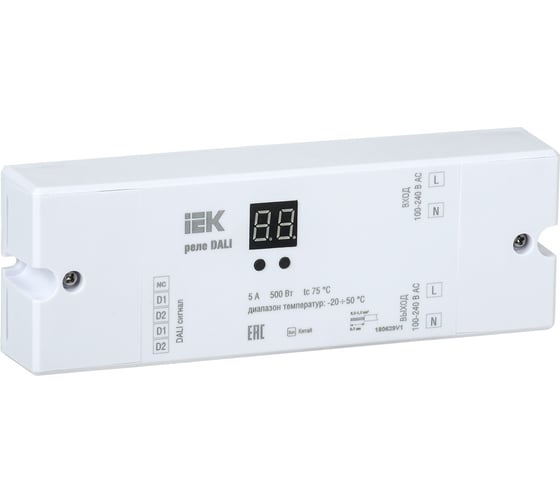 Реле IEK DALI 500Вт, 1 контакт, 230В LRD11-01-1-500 1