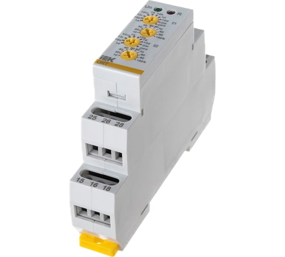Реле времени IEK ORT 2 контакта, 230В, AC ORT-2T-AC230V