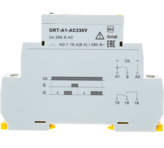 Отзывы о IEK ONI Реле задержки включения ORT 1 контактакт 12-240 В AС/DC