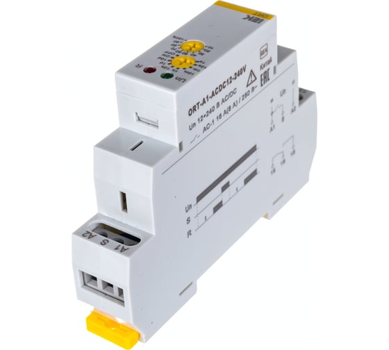 Реле задержки включения IEK ORT. 1 конт. 12-240 В AС/DC ORT-A1-ACDC12-240V