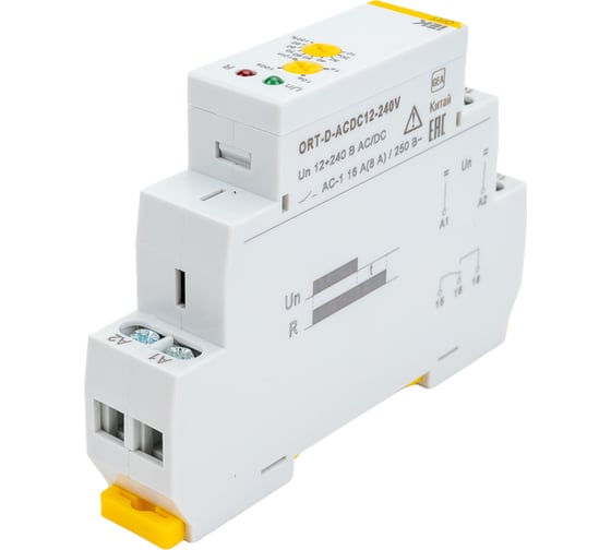 Реле задержки выключения при снятии питания IEK ORT. 12-240 В AC/DC ORT-D-ACDC12-240V