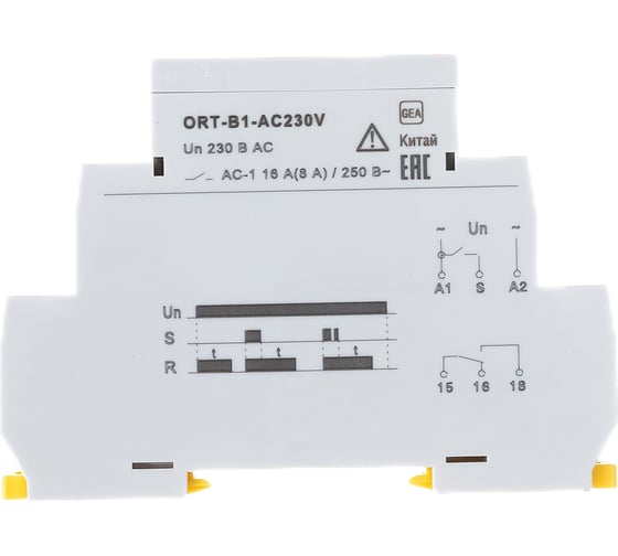 Реле задержки выключения IEK ORT. 1 конт. 230 В AС ORT-B1-AC230V