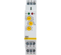 Реле времени IEK ORT многофункциональное 2 конт. 12-240 В AC/DC ORT-M2-ACDC12-240V