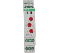 Реле времени Евроавтоматика F&F RV-02-1 с задержкой выключения, 4 режима работы, вход управления, 1 модуль, монтаж на DIN-рейке EA02.001.036