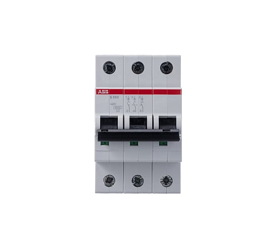 3-полюсный автоматический выключатель ABB S203 C100 2CDS253001R0824