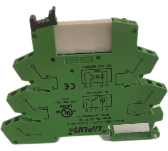 Модуль релейный UPUN UDK-PLC-RJI 230Vac/dc E 328048 1